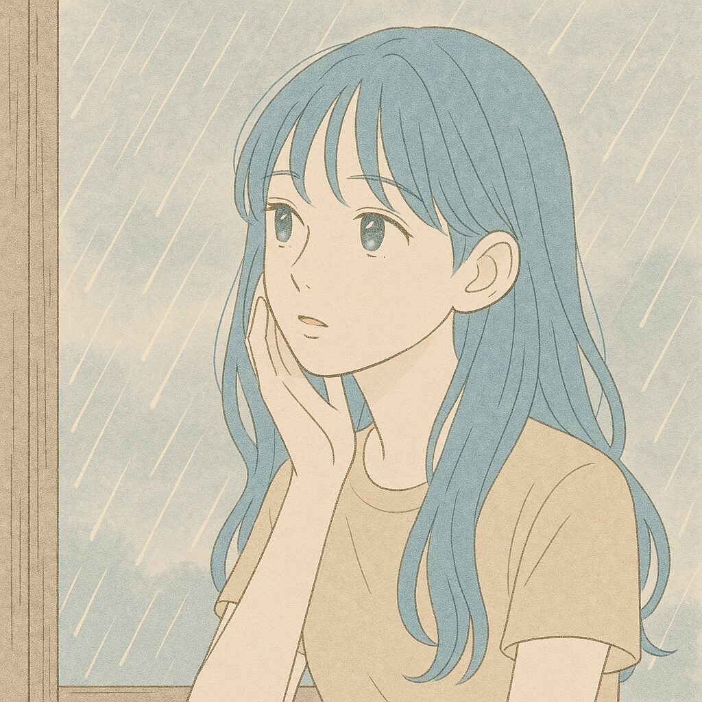 もう会えない好きな人を想う女性