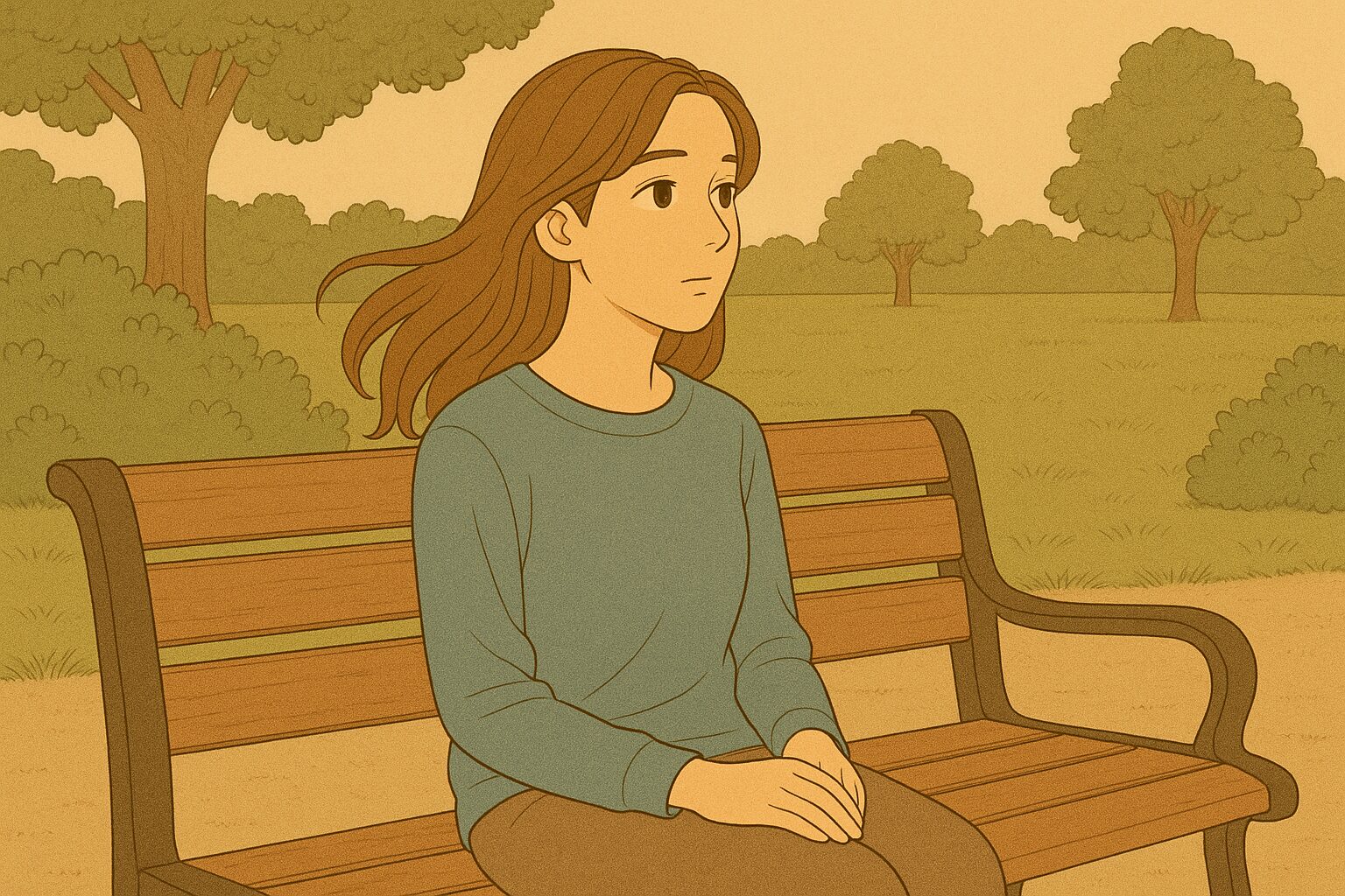 嫌われたか不安になる女性