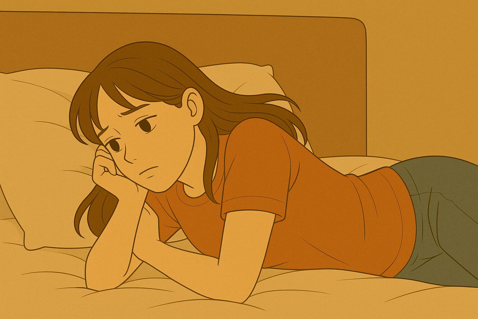 別れることを考える女性